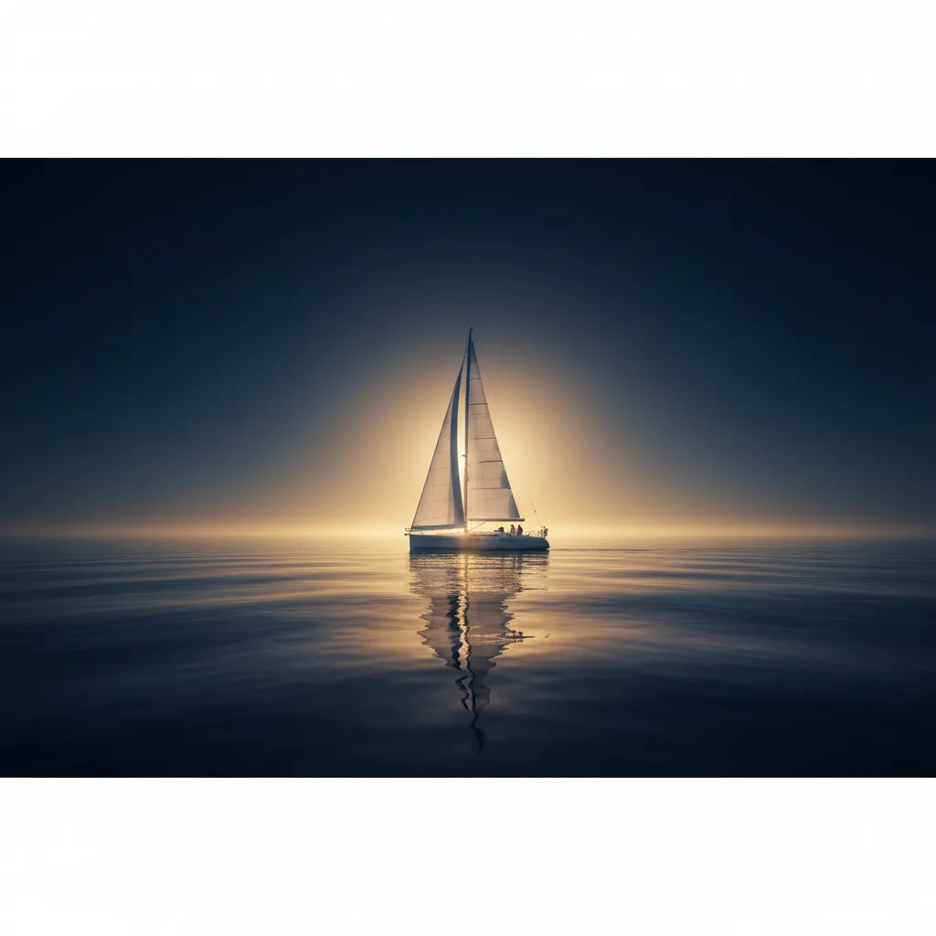 A serene horizon indicating mastery and arriving at a purpose