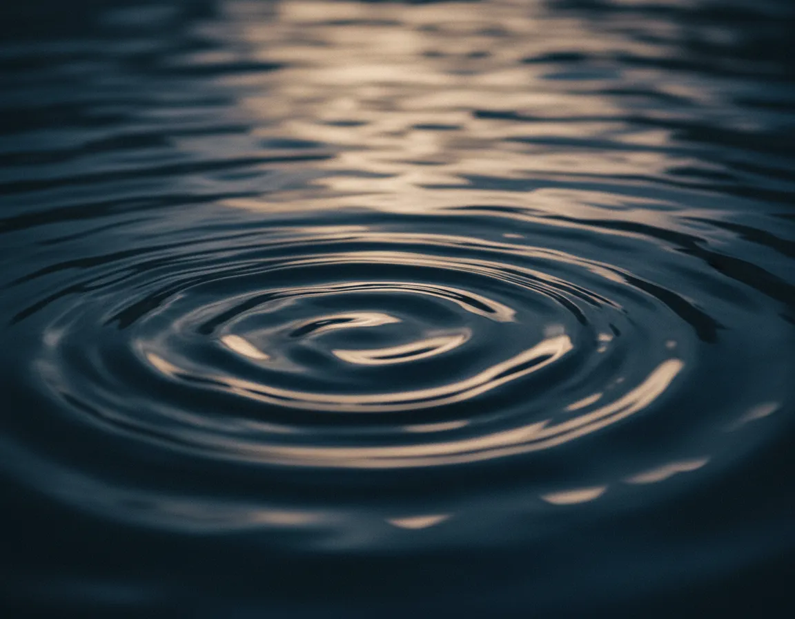 Deep blue abstract water texture