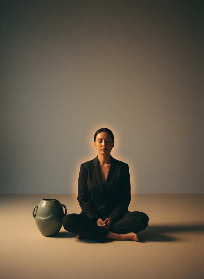 Cinematic grounding motion