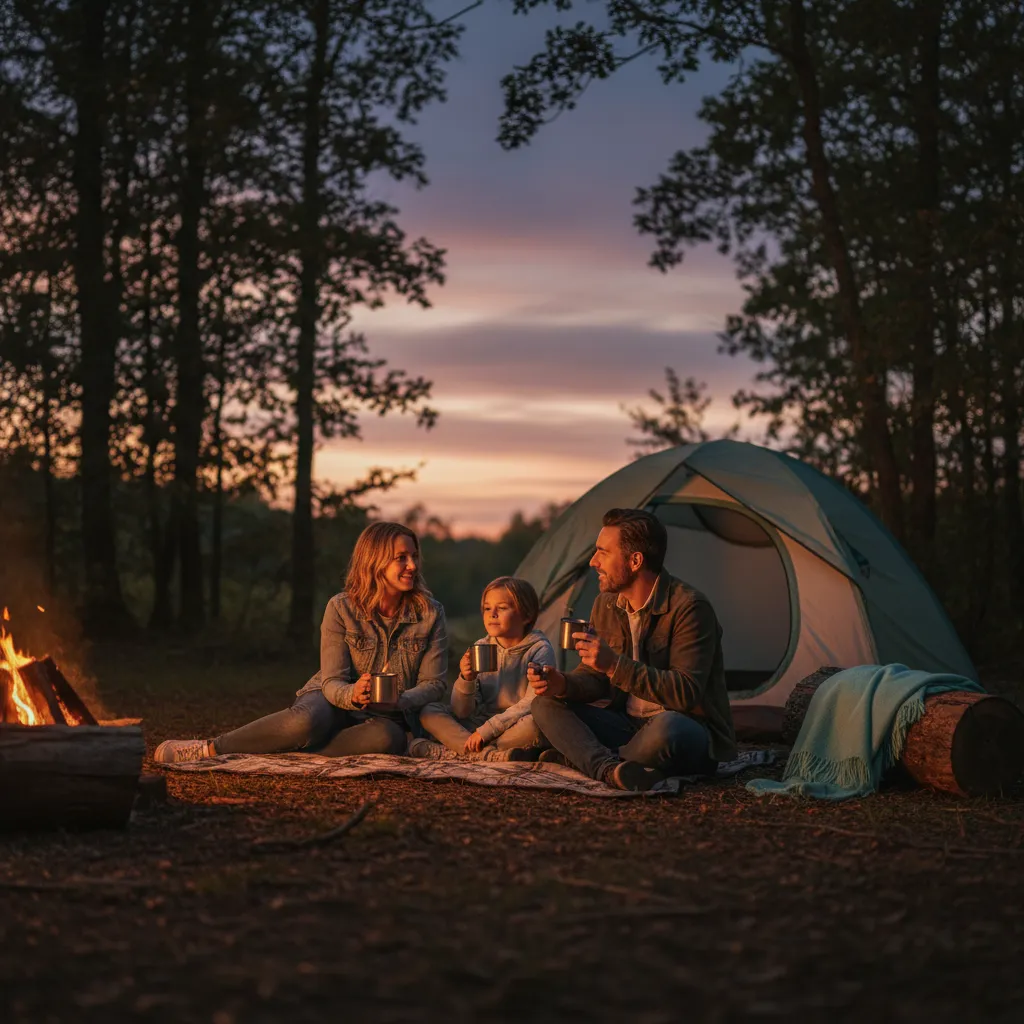 Family camping