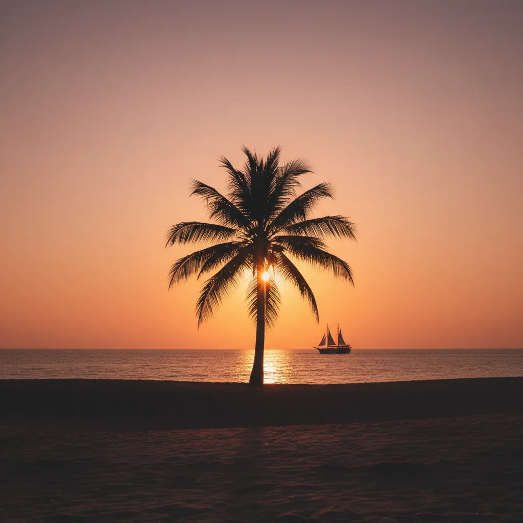 Sunset silhouette