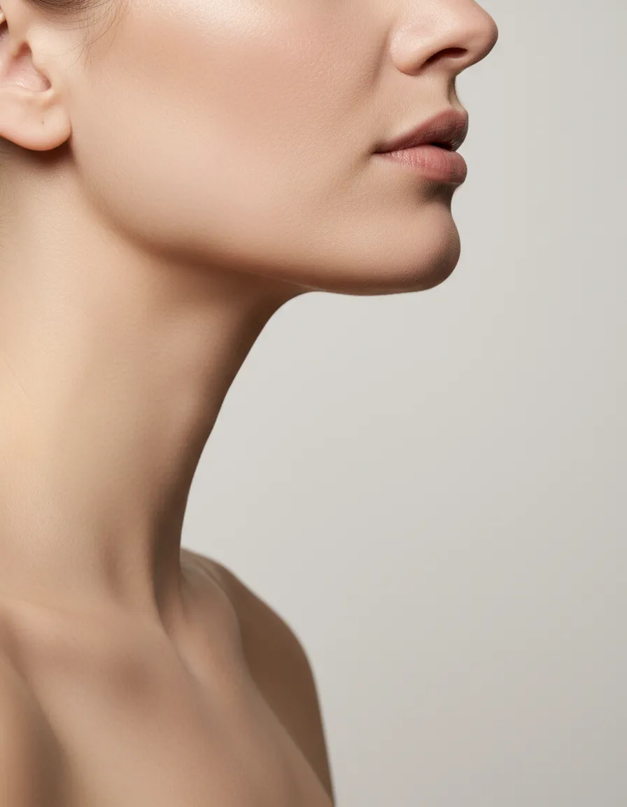 Vorher-Nachher Jawline Behandlung 1