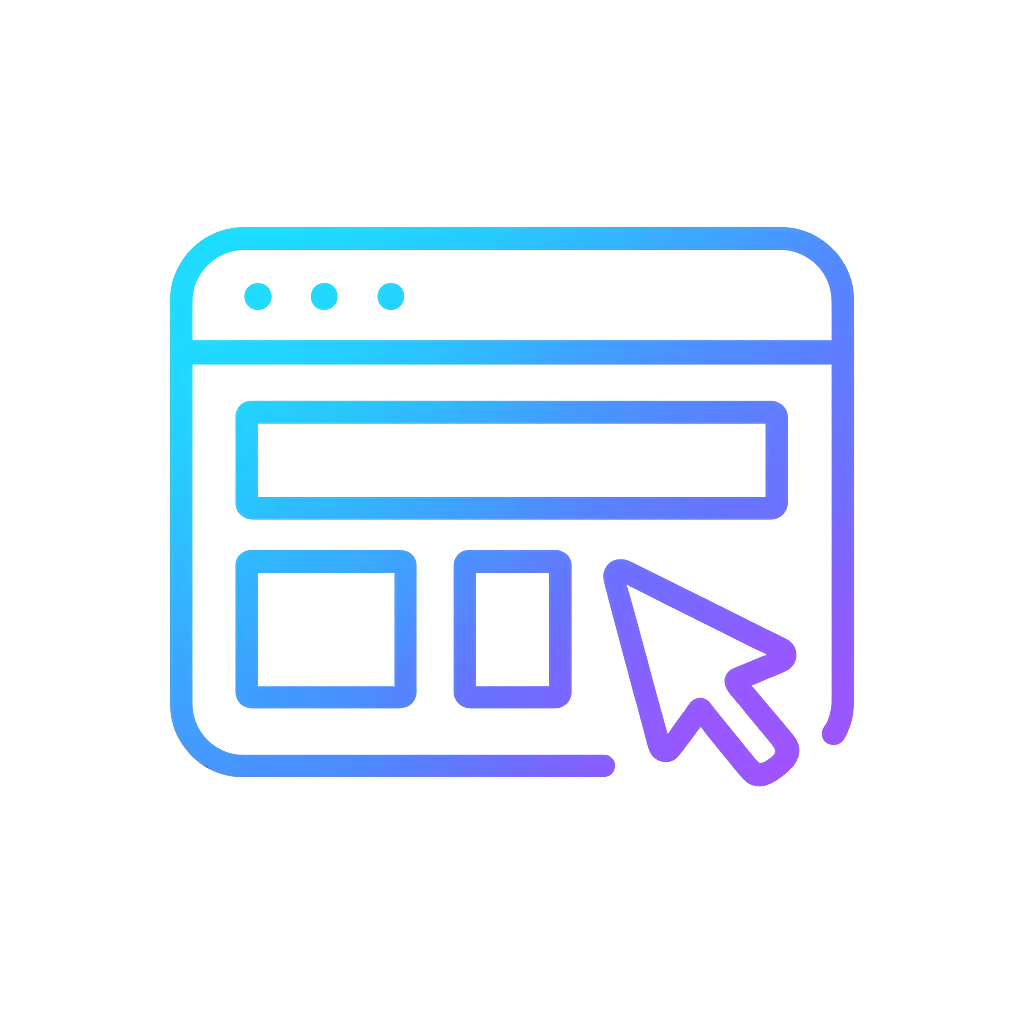 Icono de diseño web profesional ElyonBots
