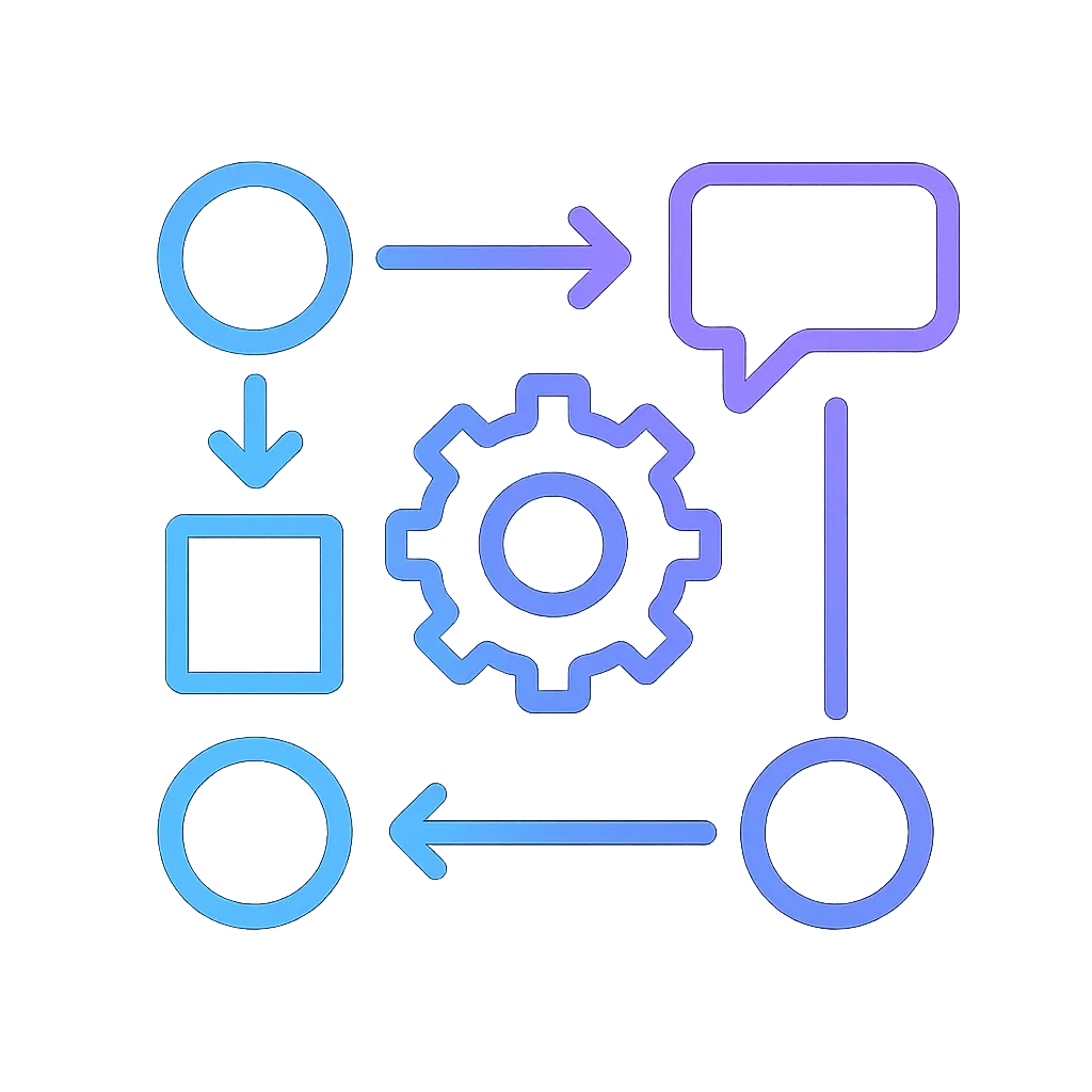 Icono de automatizaciones de mensajes ElyonBots