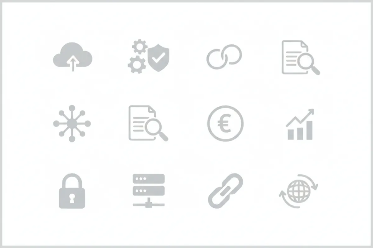 Grid of partner logos — integrations (lightweight, optimized)