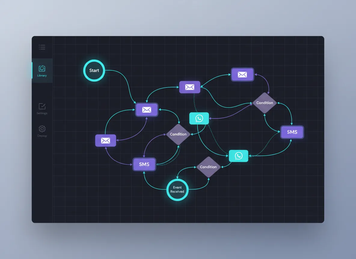 Flujos de automatizaciones de mensajes en ElyonBots