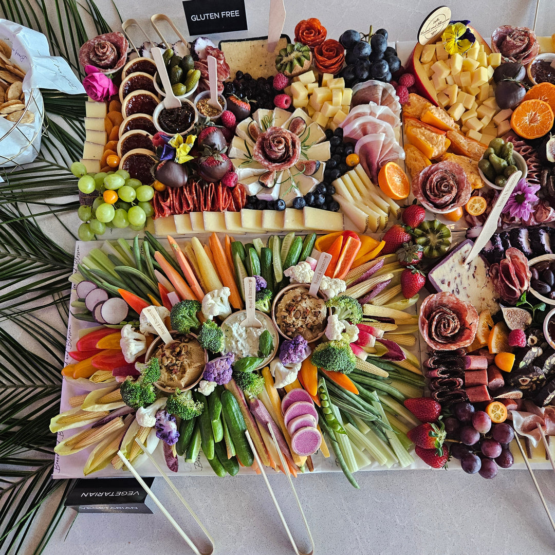 Flat-Lay Grazing Tables