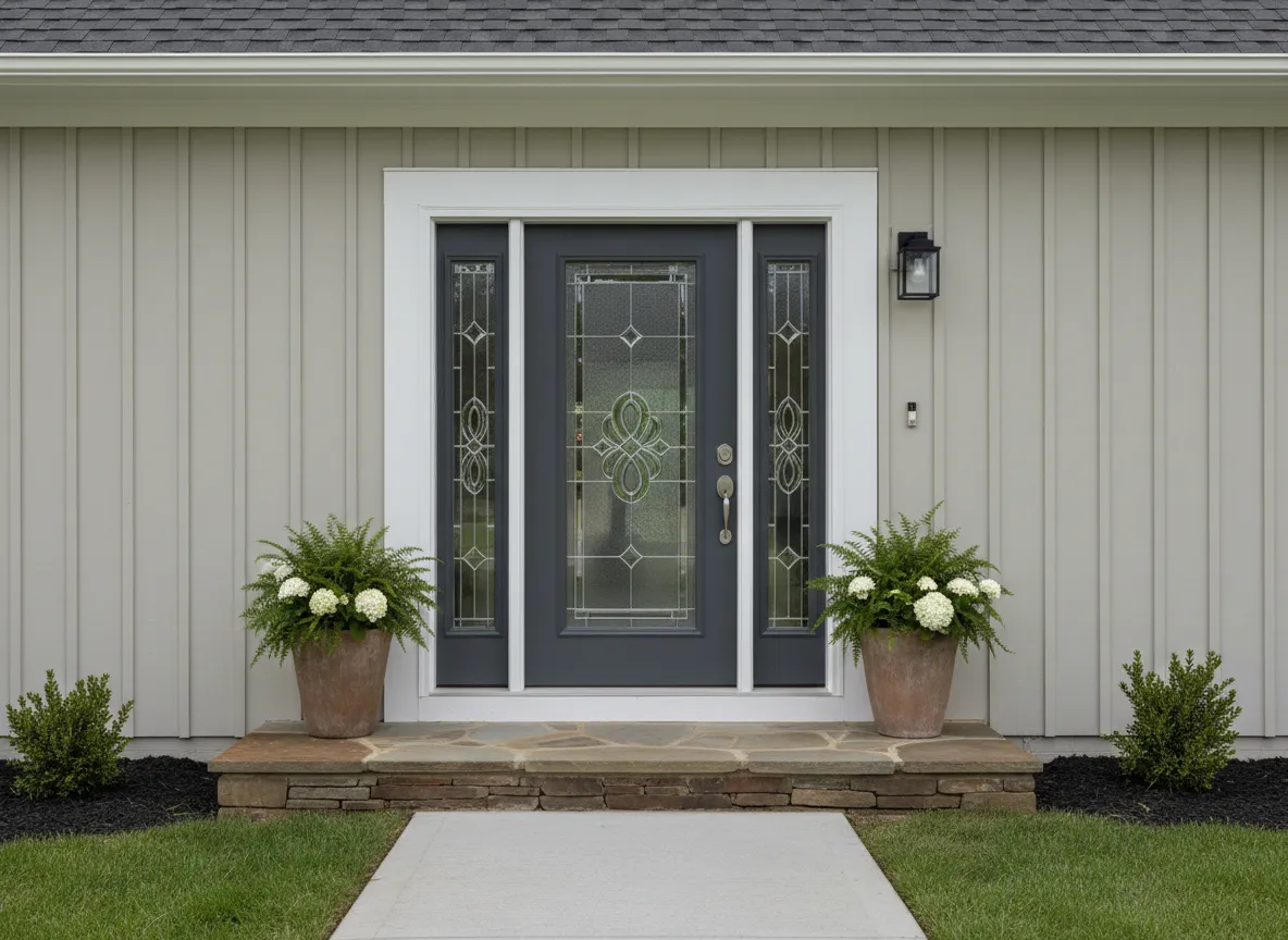 Front Entry Door Remodel