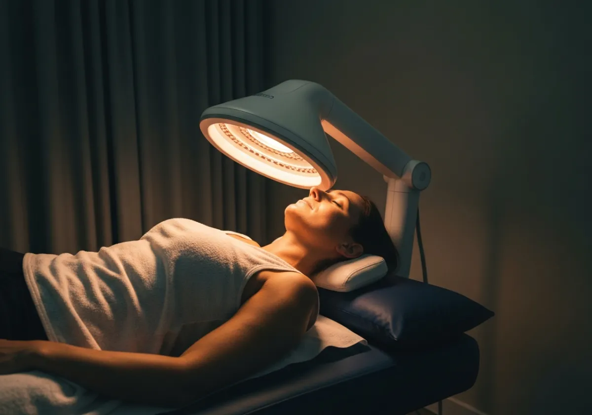 Infrared light therapy application