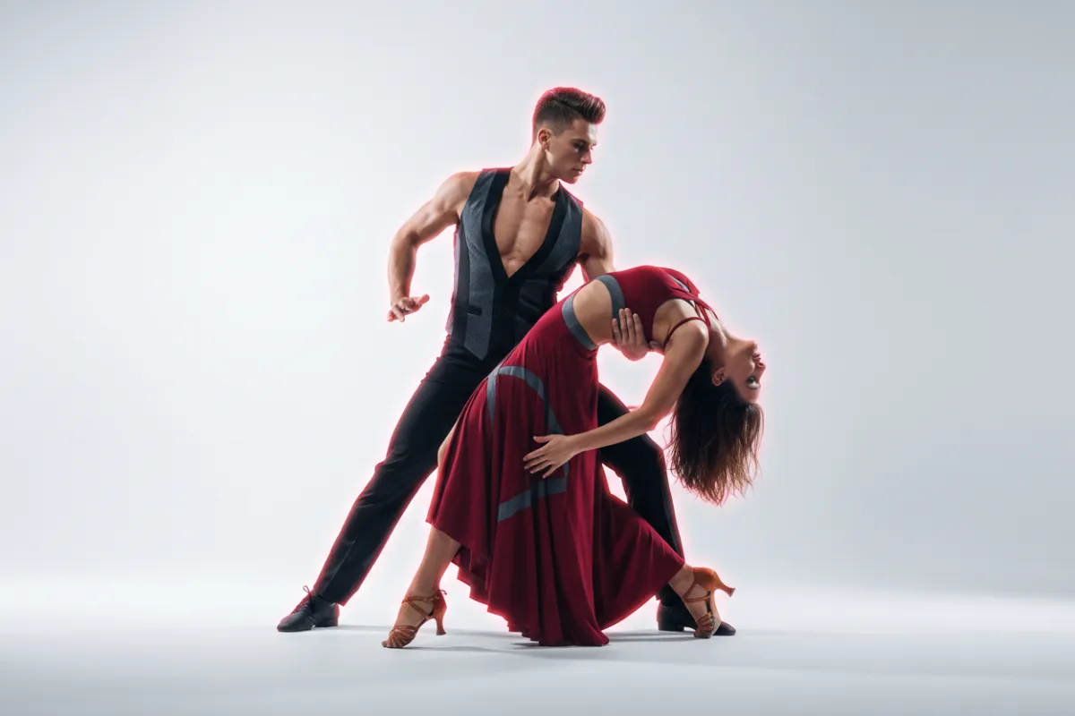 Hero Action Photo of Ganga and Melka Dancing