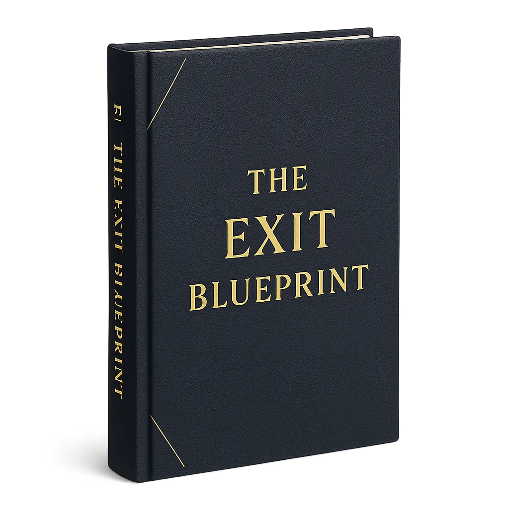 The Founder's Guide to Exit Planning 3D Book Mockup