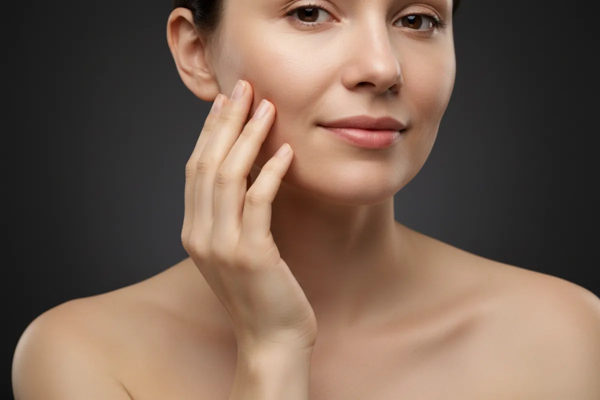 brown pomeranian puppy on white table