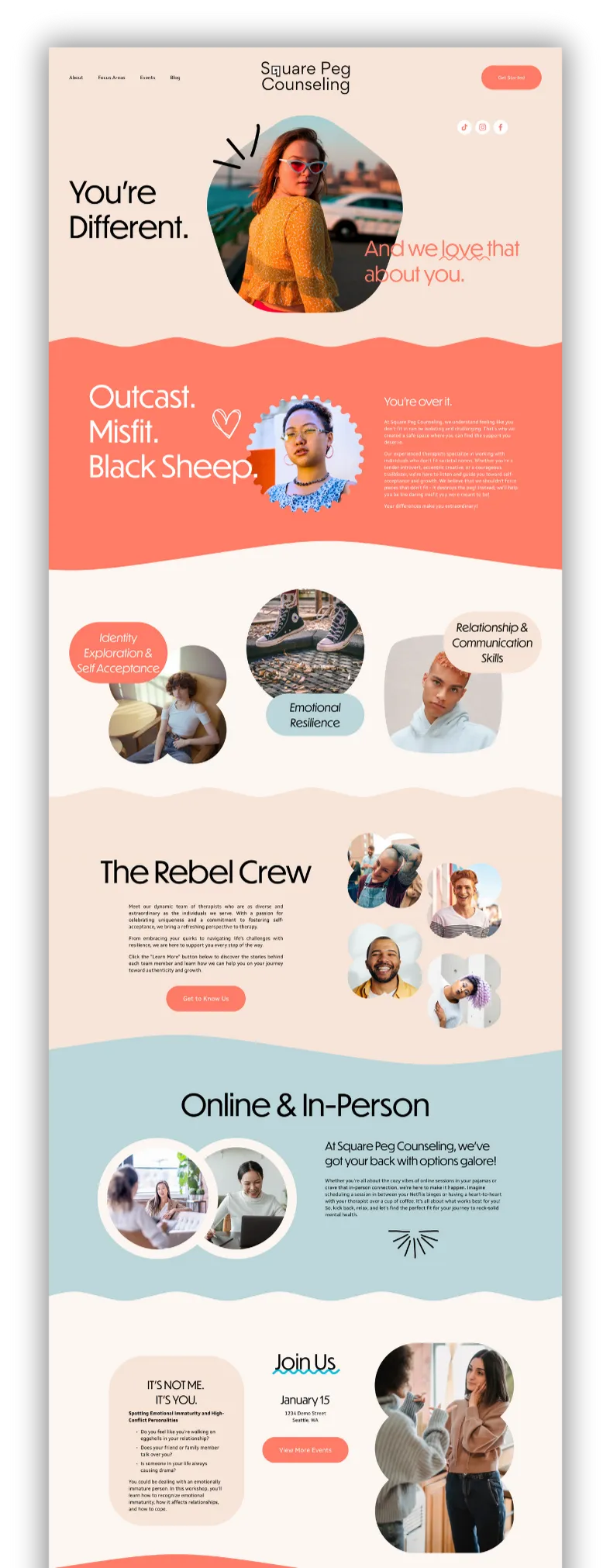 Mobiles Website-Design 2