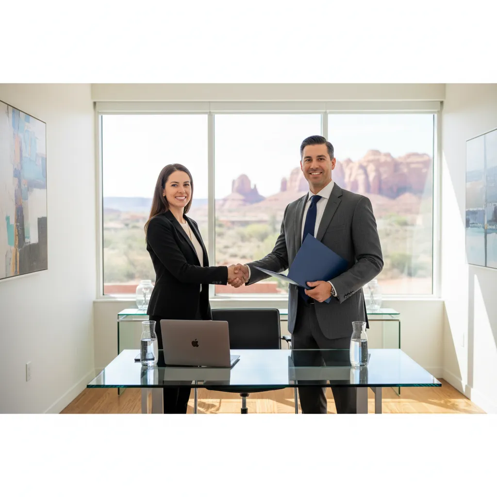 Blake McKinney providing personalized one-on-one mortgage consultation in Mesa County