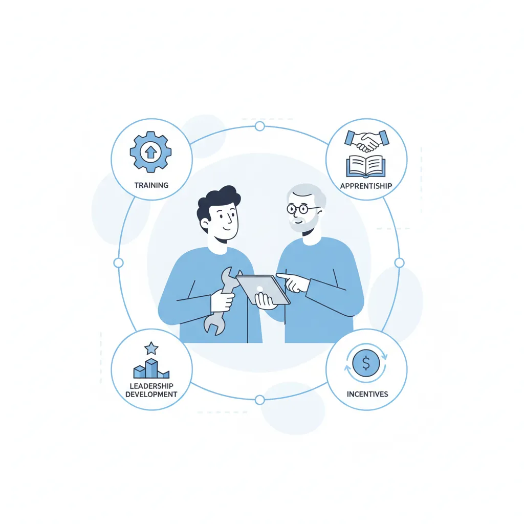 Infographic of Colorado Energy & Air's people-first investment model.