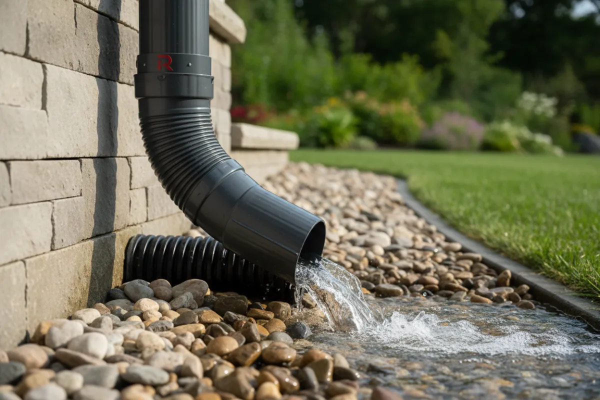 Downspouts & Drainage