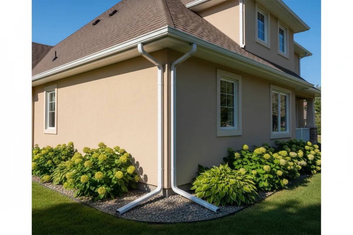 Downspouts & Drainage