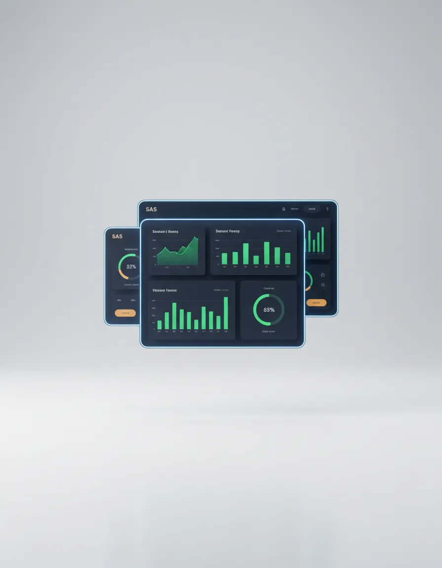 SaaS Dashboard Automation Mockup
