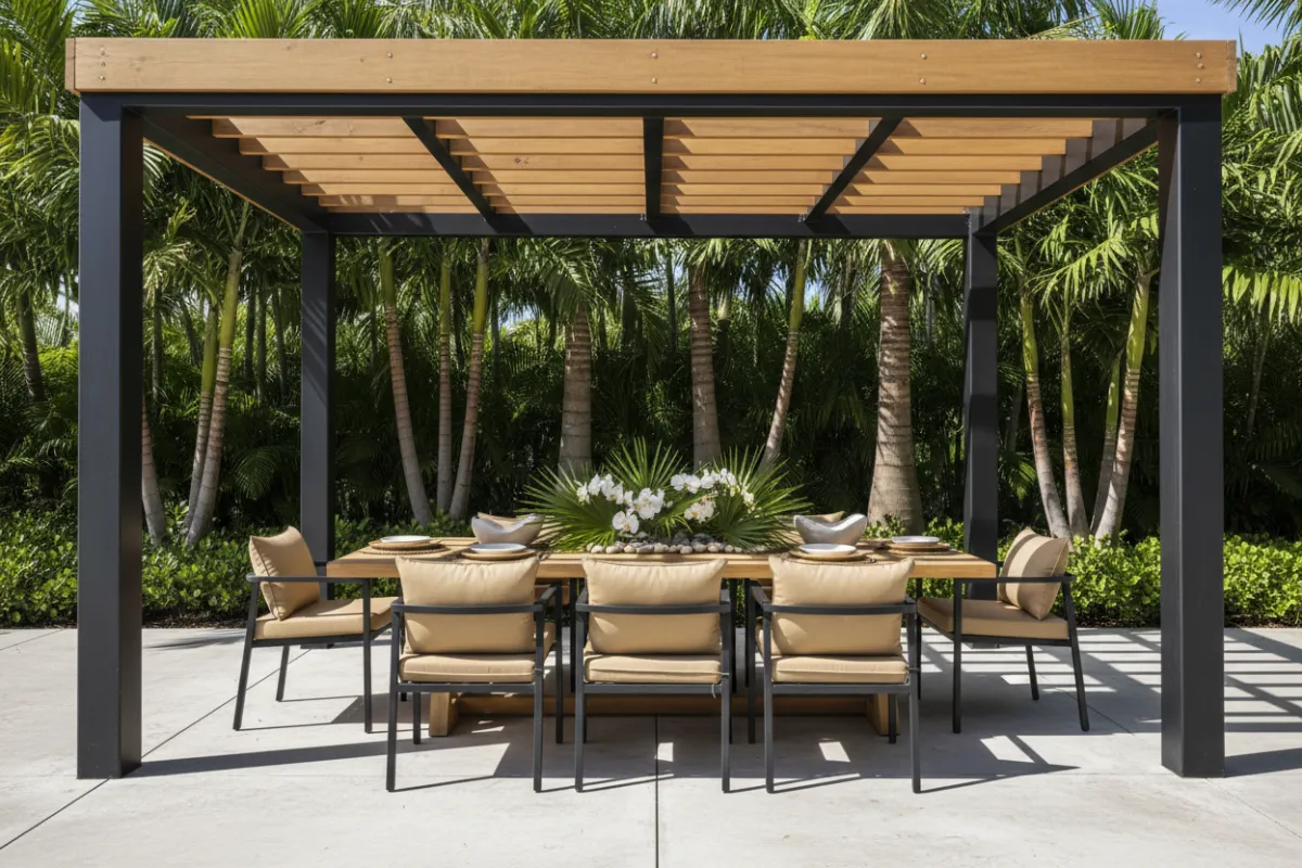 Custom Pergolas in Miami