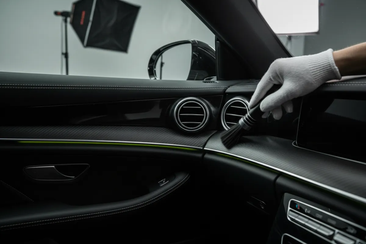 Car interior detailing