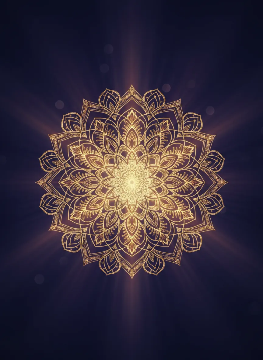 Illustration douce de croissance et de connexion spirituelle