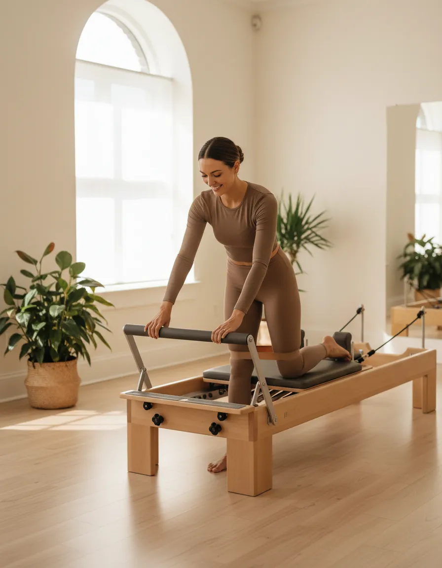 Clase muestra de Pilates Reformer en Élae Studio