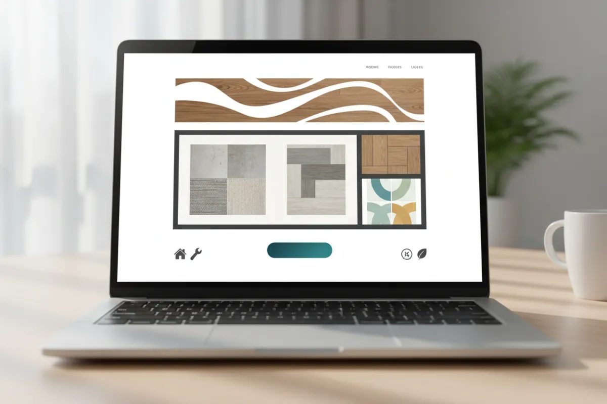 High-converting flooring pages screenshot