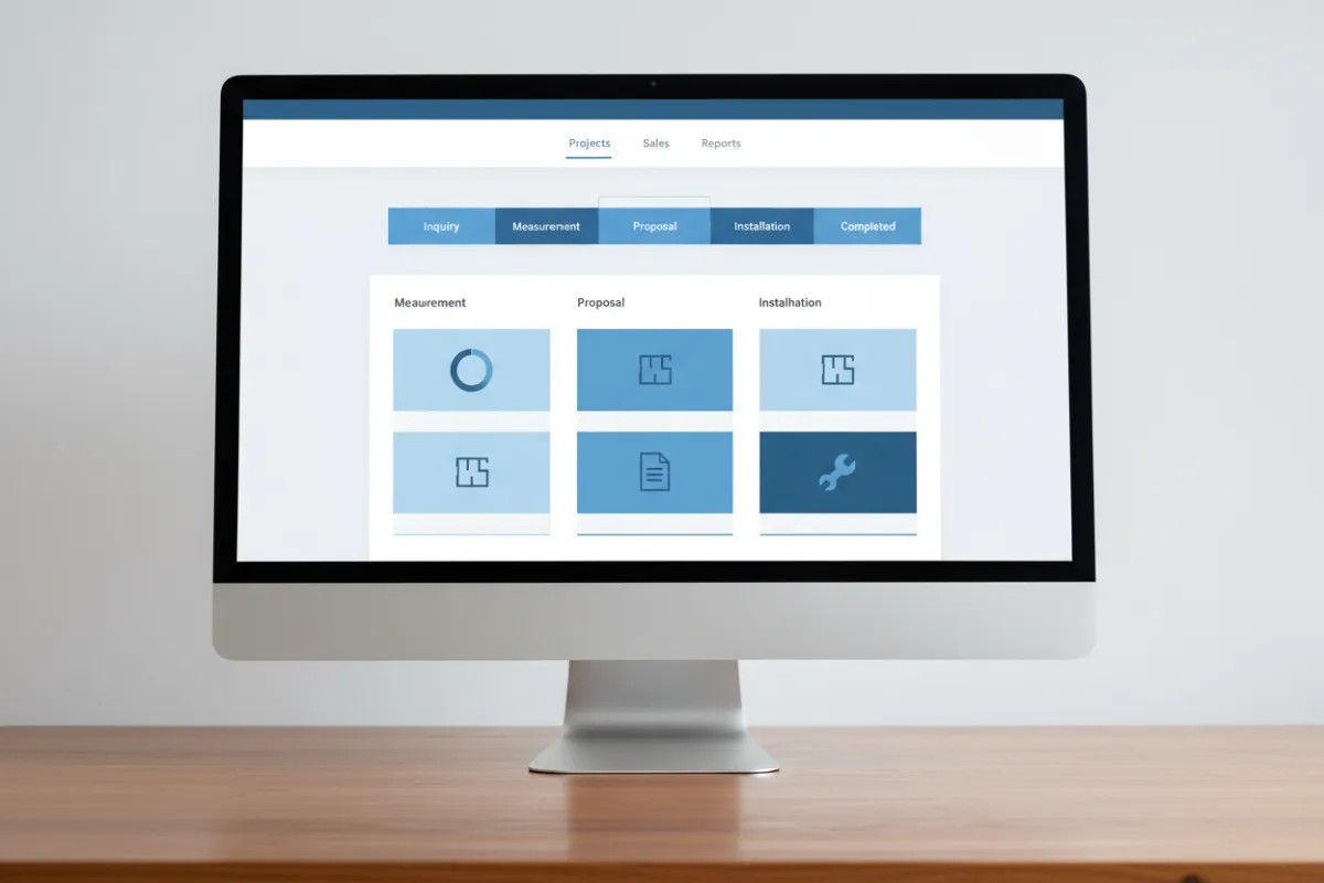 Flooring CRM snapshot