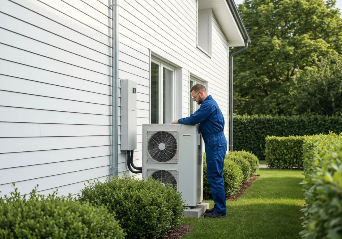Heat pump installation