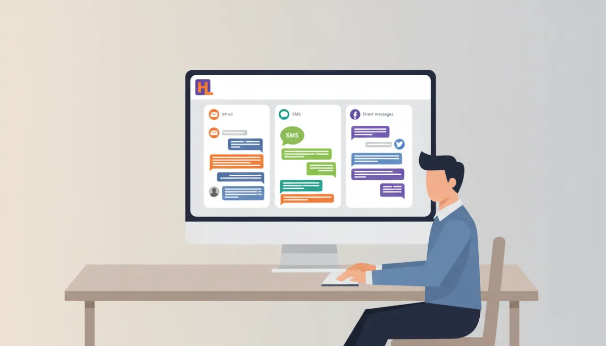 Marketer managing conversations with individual consumers through a unified inbox