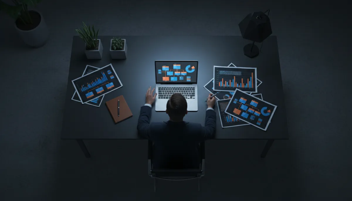 High-contrast cinematic analytics interface showing recovered pipeline revenue