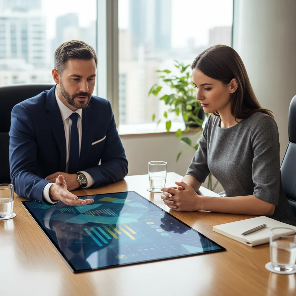 Institutional investment analysis workspace