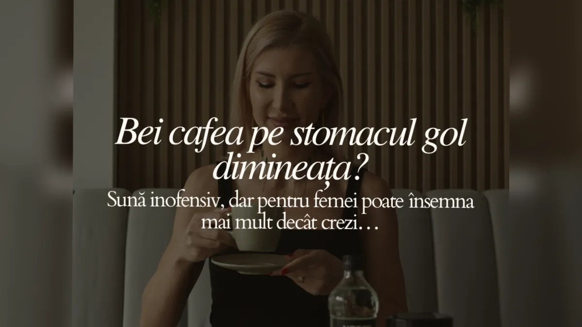 Cafeaua, cortizolul si echilibrul hormonal - ce nu ti-a spus nimeni 