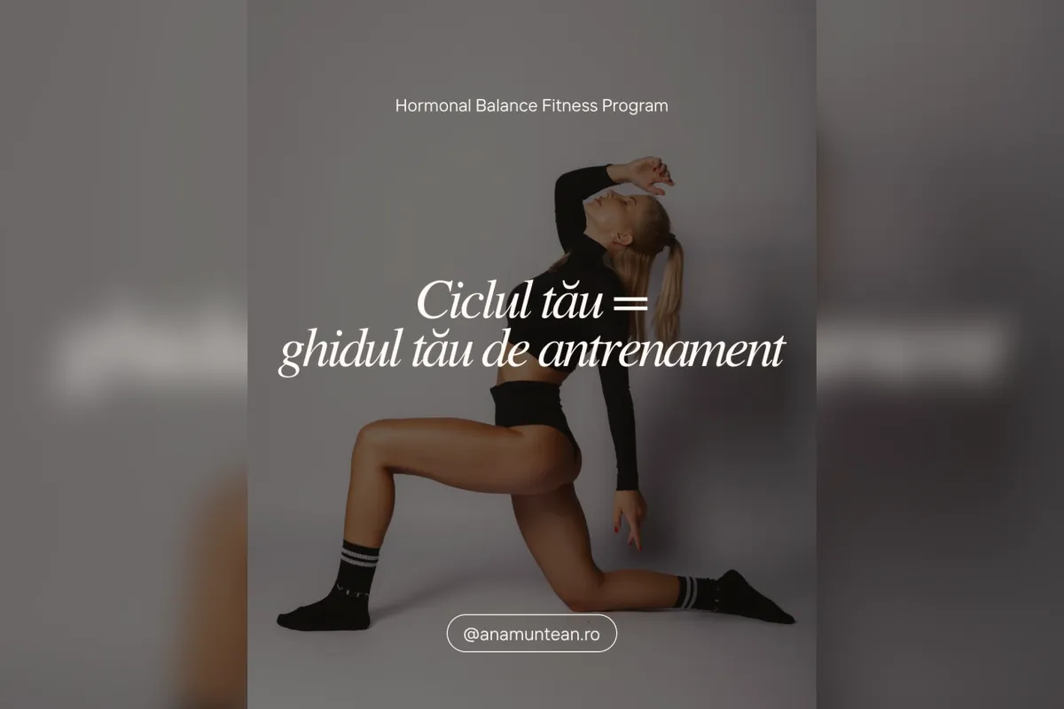 Ciclul tău - ghidul tău de antrenament