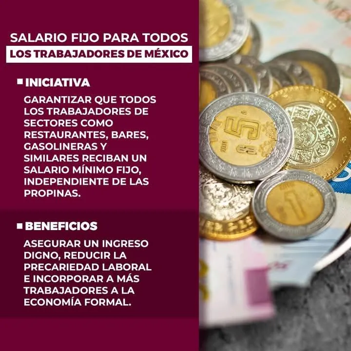 SALARIO FIJO PARA TODOS LOS TRABAJADORES DE MÉXICO