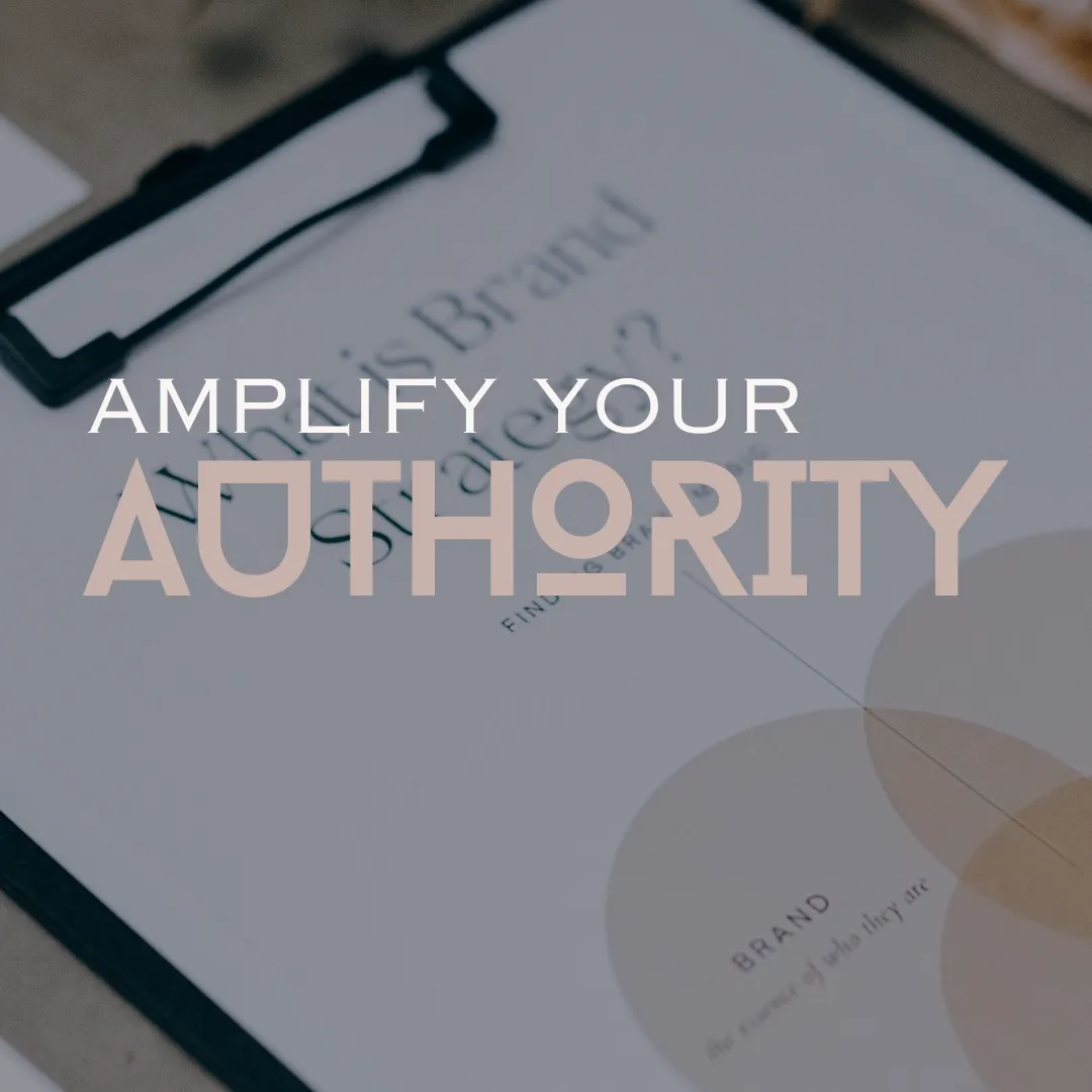 How to establish and amplify your authority in your industry