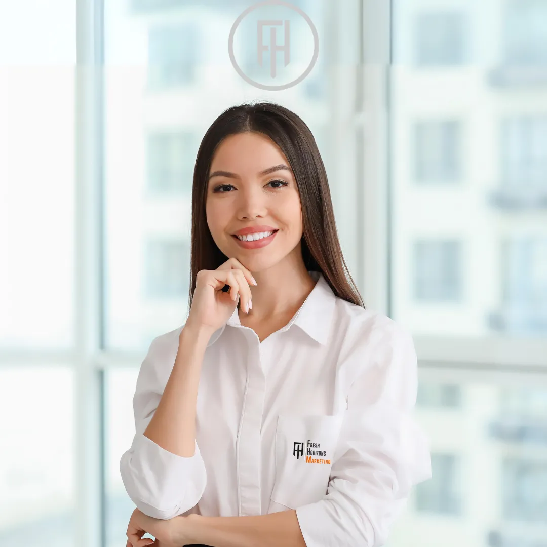 Woman with custom shirt