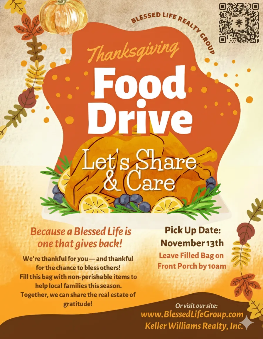 Blessed Life Group Thanksgiving Food Drive: Sharing Gratitude Through Community Impact