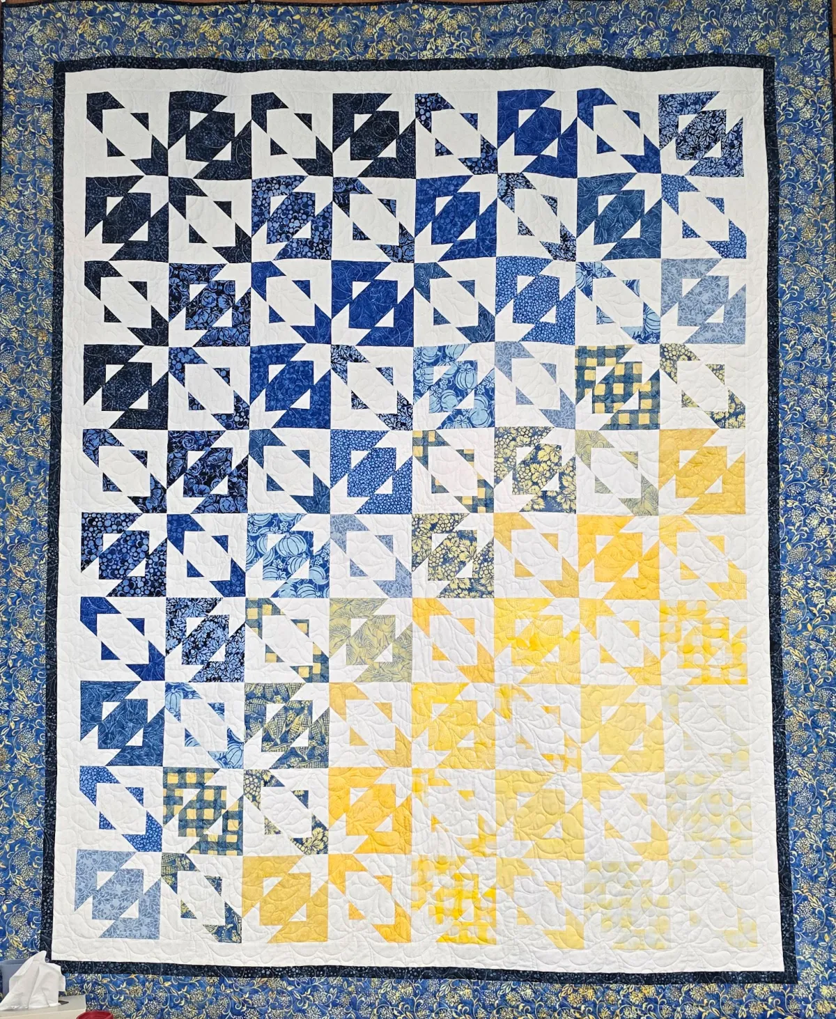 Pieced quilt