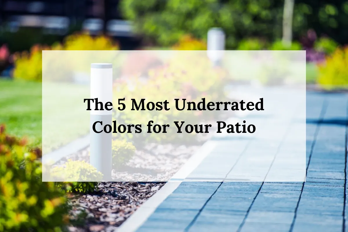 Colors Suggestions for Your Patio