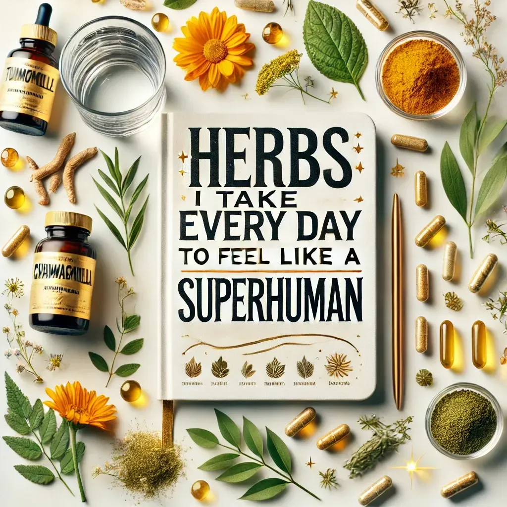 Herbs I Take Every Day to Feel Like a Superhuman