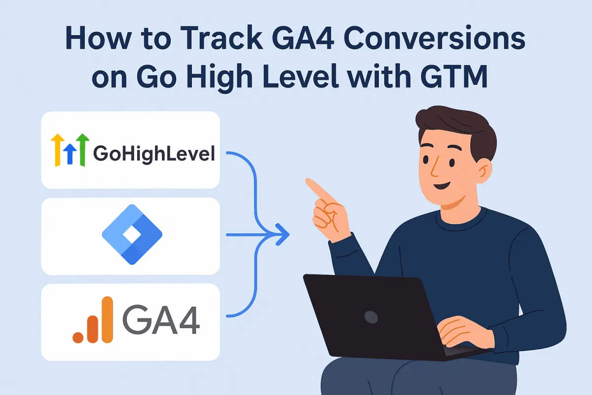 How to set up GA4 conversion tracking on Go High Level