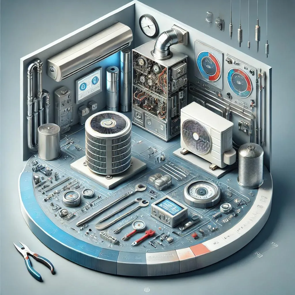 HVAC services in Cross Roads, Texas