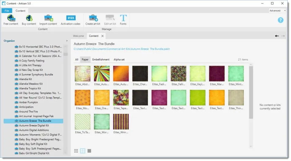 import digital content