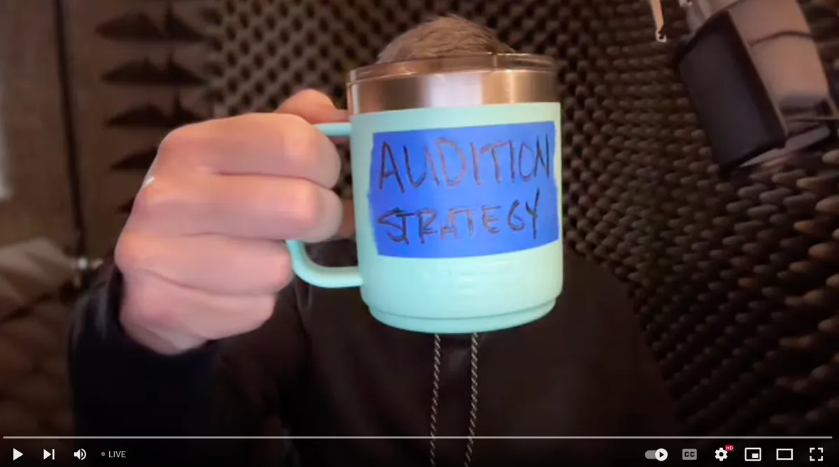 My Voice Over Audition Strategy