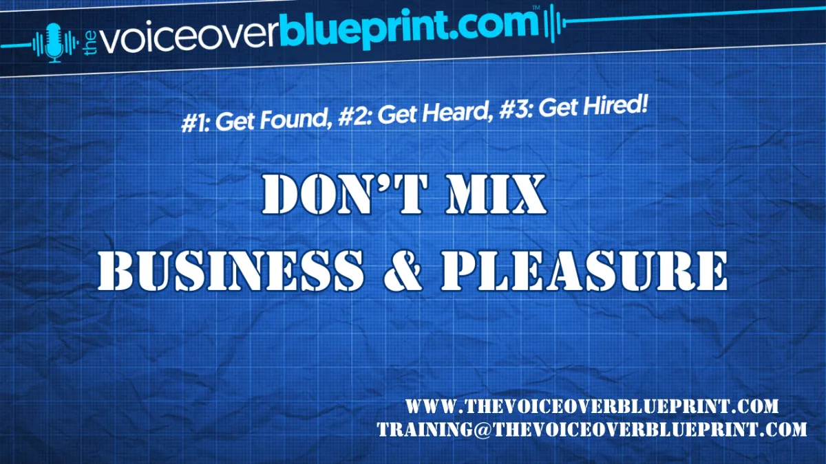 Don't Mix Business & Pleasure