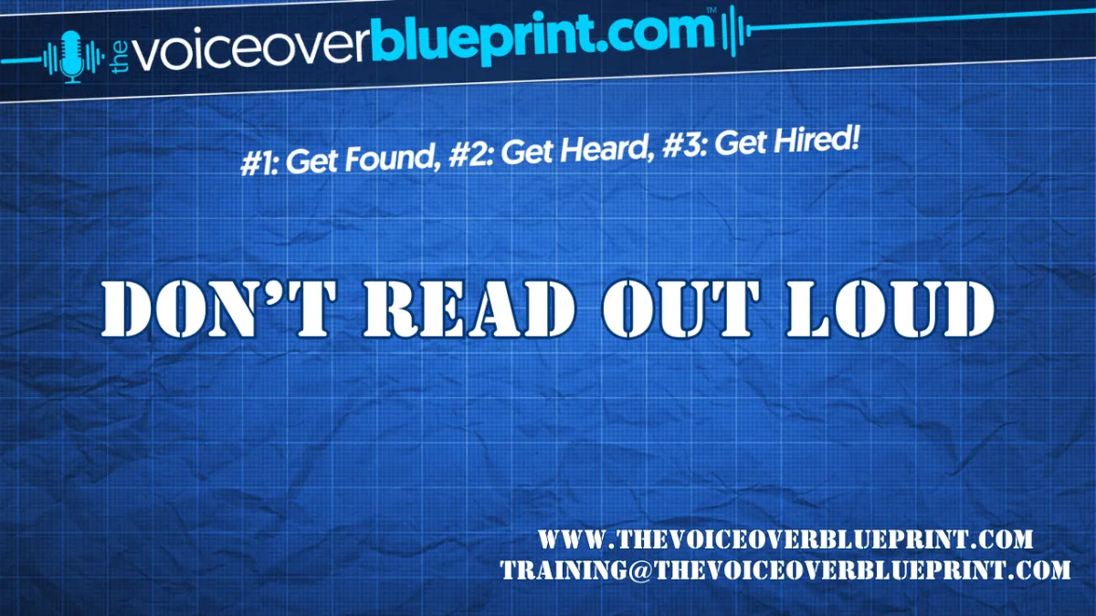 Don't Read Out Loud.