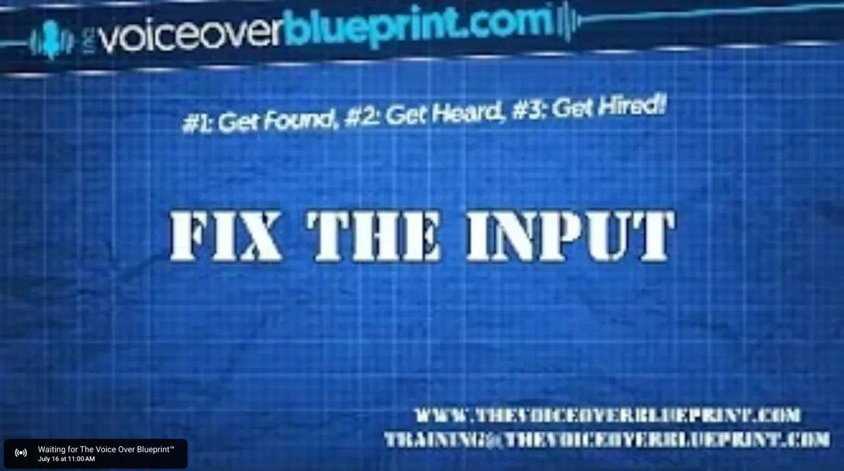 Fix The Input