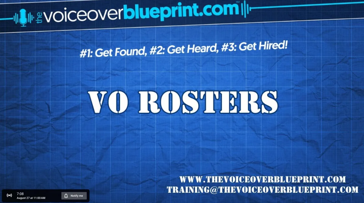 VO Rosters