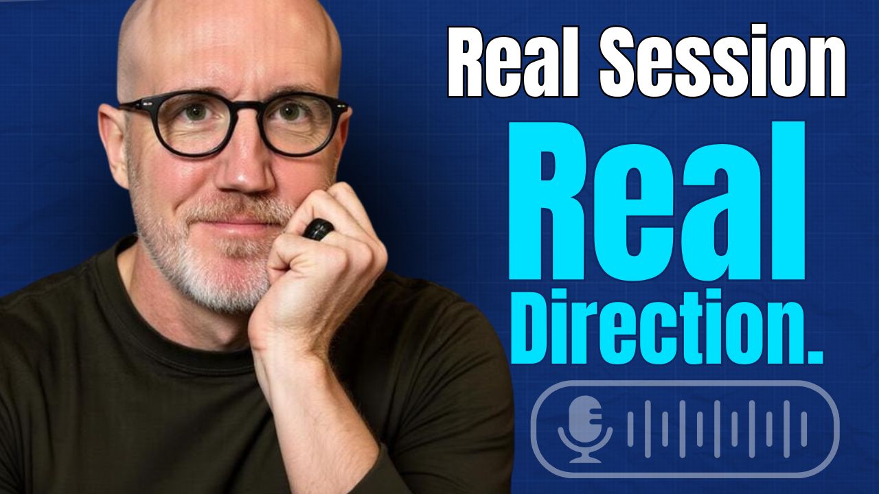 Watch a real directed voiceover session. 